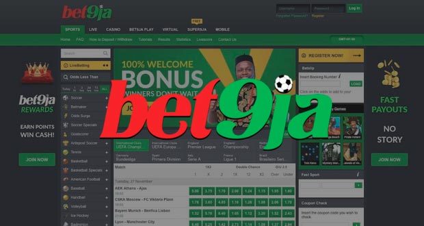 Bet9ja is a Nigerian betting website